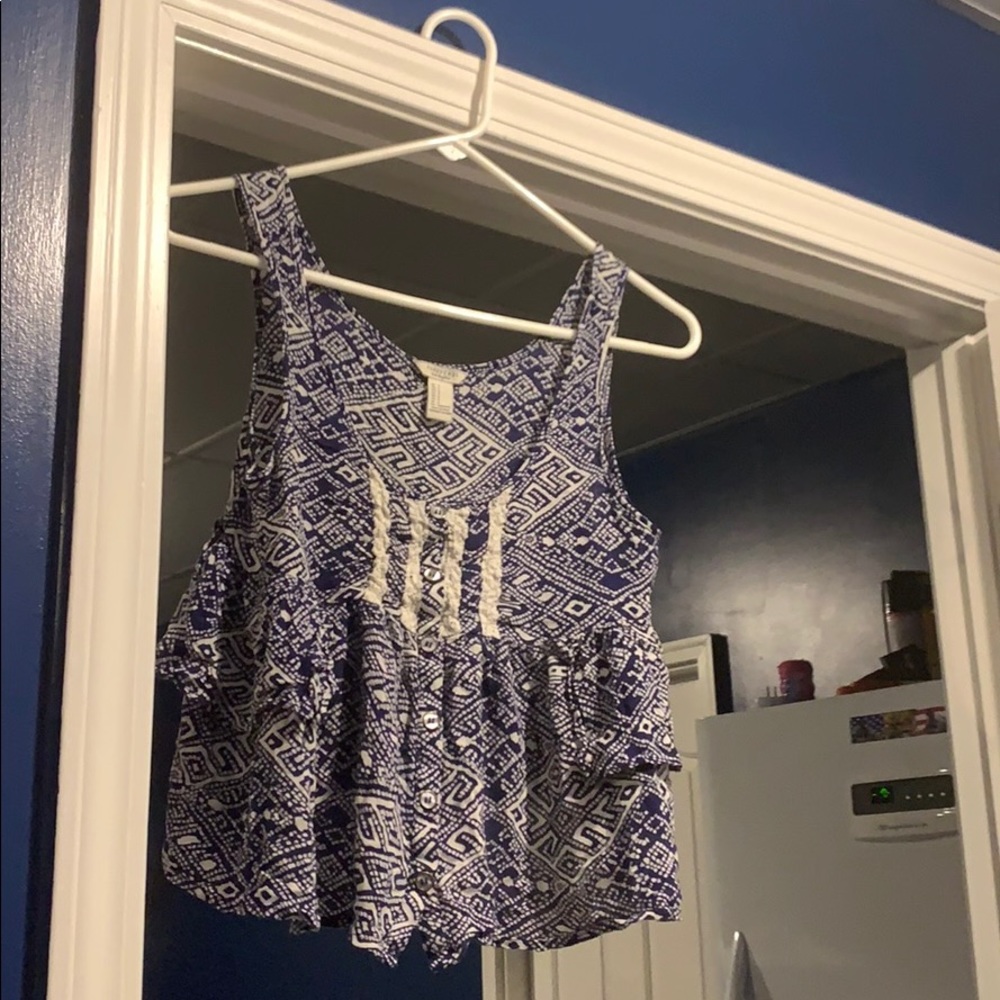 Crop tank top